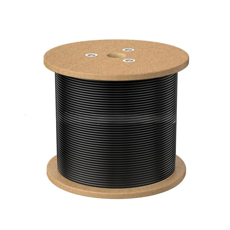 Cat 6A Underground/External Cable 350m Roll in Black
