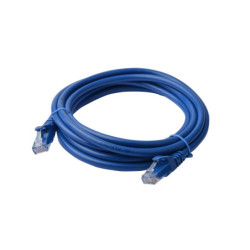 30m Cat 6a UTP Ethernet Cable, Snagless - 30m Blue