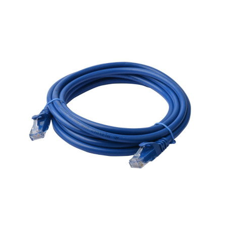 30m Cat 6a UTP Ethernet Cable, Snagless - 30m Blue