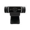 Logitech Webcam HD Pro C922, USB, Monitor Clip, Mini Tripod, H.264,  Stereo Audio.