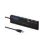 mBeat 4 Port USB 3.0 plus 3 Port USB 2.0 Hub with Switches