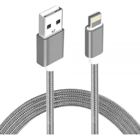 2m USB Lightning Data Sync Charger White Color Cable for iPhone 5/6