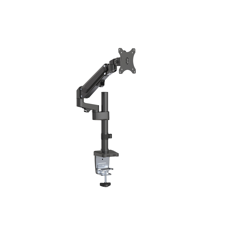 Brateck Single Monitor Heavy-Duty Aluminium Gas Spring Monitor Arm - 17in - 35in