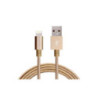 2m USB Lightning Data Sync Charger Gold Color Cable for iPhone 5/6
