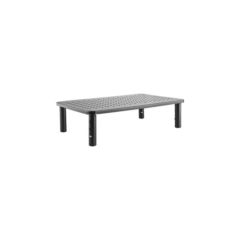 Brateck Metal Monitor and Laptop Stand - Black