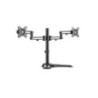 Brateck Dual Free Standing Monitor Premium Articulating Aluminum Monitor Stand Fit Most 17in-32in Monitors Up to 8kg per screen 