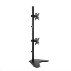 Brateck Dual Free Standing Screens Economical Double Joint Articulating Steel Monitor Stand Fit Most 13in-32inMonitors Up to 8kg