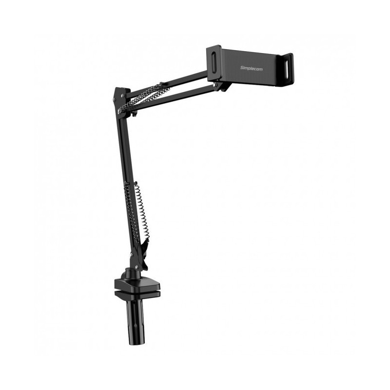 Simplecom CL516 Foldable Long Arm Stand Holder for Phone and Tablet (4in-11in)