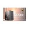 Antec NX200M Tempered Glass Micro-ATX Mini Tower Gaming Case - Black