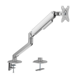Brateck Single Monitor Economical Spring-Assisted Monitor Arm Fit Most 17in-32in Monitors - Up to 9kg per screen VESA 75x75/100x