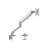 Brateck Single Monitor Economical Spring-Assisted Monitor Arm Fit Most 17in-32in Monitors - Up to 9kg per screen VESA 75x75/100x