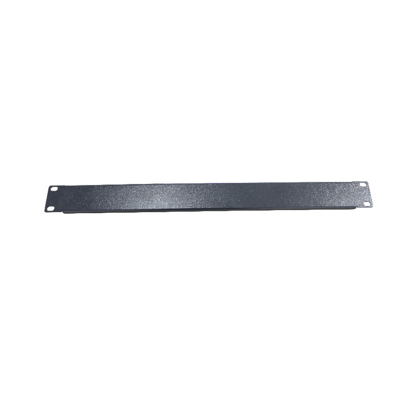 LDR 1U 19in Blanking Panel - Rack Mountable 19in - Black Metal Construction