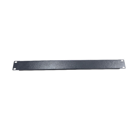 LDR 1U 19in Blanking Panel - Rack Mountable 19in - Black Metal Construction