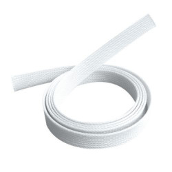 Brateck Braided Cable Sock (20mm/0.79in Width) Material Polyester Dimensions1000x20mm -- White