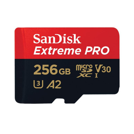 SanDisk 256GB Extreme PRO MicroSDXC UHS-I Memory Card - 200MB/s