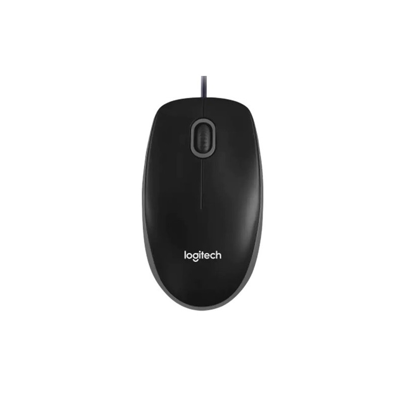 Logitech B100 Optical USB Black Mouse