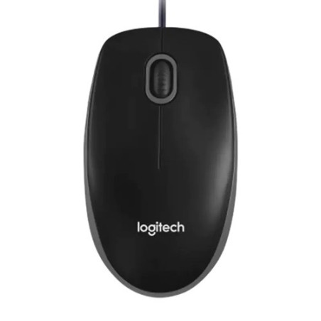Logitech B100 Optical USB Black Mouse
