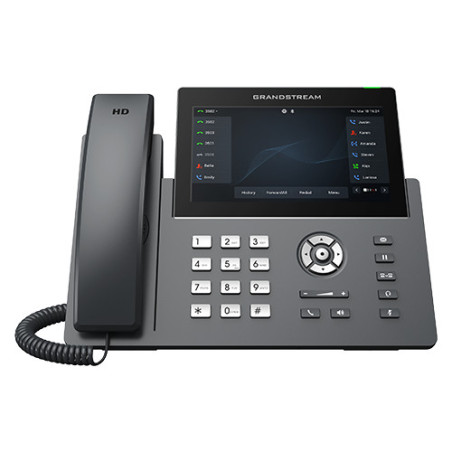 Grandstream Executive-Quality Professional Carrier-Grade IP Phone With 12-Lines And A 7In Touch Screen (GRP2670)