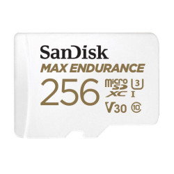 SanDisk 256GB Max Endurance MicroSXHC U3 Memory Card with SD Adapter - 100MB/s
