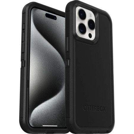 OtterBox Defender XT MagSafe Apple iPhone 15 Pro Max (6.7in) Case Black - (77-92966) - DROP+ 5X Military Standard - Multi-Layer 