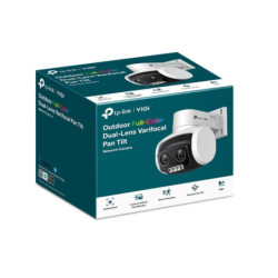 TP-Link VIGI C540V 4MP Outdoor Full-Color Dual-Lens Varifocal PT Camera