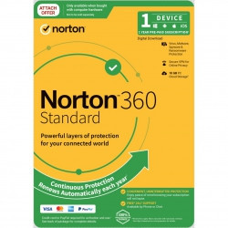 Norton 360 Standard 1 Device (PC/Mac) 1 Year OEM