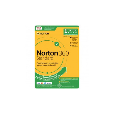 Norton 360 Standard 1 Device (PC/Mac) 1 Year OEM