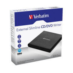 EXTERNAL SLIMLINE MOBILE CD/DVD WRITER