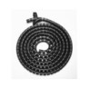 Brateck 30mm/1.2' Diameter Coiled Tube Cable Sleeve Material Polyethylene(PE) Dimensions 1000x30mm -Black