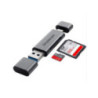 Simplecom CR402 USB-C & USB-A SD/MicroSD Card Reader 