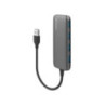 USB A 3.0 HUB WITH 4X USB A 3.0 - GREY