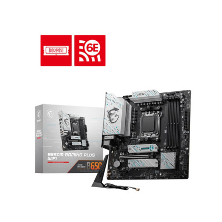 MSI B650M GAMING PLUS WIFI mATX AM5 motherboard