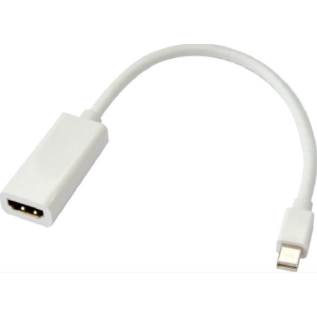 Astrotek Mini DisplayPort DP to HDMI Cable 15cm - 20 pins Male to Female 1080P Adapter Converter for Macbook Pro Air iMac Micros