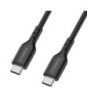 OtterBox USB-C to USB-C (2.0) PD Fast Charge Cable (1M) -Black(78-81356),3 AMPS (60W),Samsung Galaxy,Apple iPhone,iPad, Etc, 2 Y
