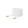 Ubiquiti Door Lock Relay Cable, 500-foot (152.4 m) Spool of Two-pair, low-voltage Cable, 36V DC, Solid bare copper,White,  2Yr W
