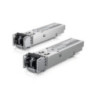 Ubiquiti UFiber SFP Multi-Mode Fiber Module, 2-Pack, 1.25 Gbps Throughput, 1.25 Gbps Throughput, Supports Connections Up to 550 