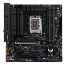 ASUS B760M TUF GAMING B760M-PLUS WIFI II Intel LGA1700 mATX Motherboard 192GB, 4xDDR5, 1 x PCIe 5.0 x16 slot, 3 x M.2 slots,4 x 