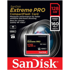 SanDisk Extreme Pro CFXP 128GB CompactFlash 160MB/s (SDCFXPS-128G)