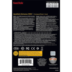 SanDisk Extreme Pro CFXP 128GB CompactFlash 160MB/s (SDCFXPS-128G)