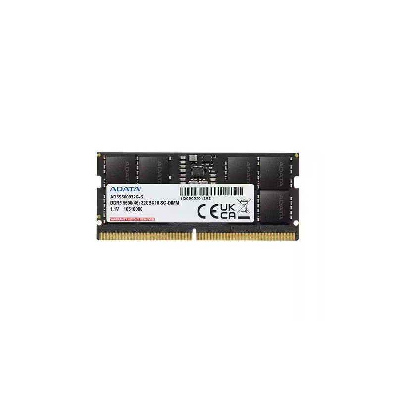 ADATA AD5S560016G-S, 16GB DDR5 5600MHz SODIMM CL46/1.1V