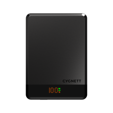 Cygnett MagSlim 10000mAh (10K) Magnetic Wireless Power Bank - Black