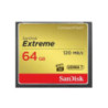 SanDisk 64GB Extreme CompactFlash Card with (write) 85MB/s and (Read)120MB/s - SDCFXSB-64G