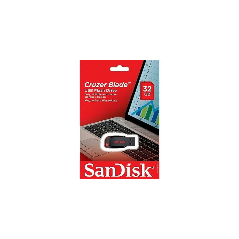 Sandisk Cruzer Blade CZ50 32GB USB Flash Drive