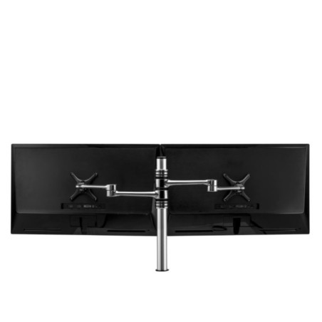 ATDEC DUAL DISPLAY MONITOR ARM SILVER