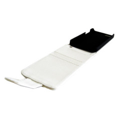 Verticle Leather Hard Case with Card Slot for iPhone 5 (Black and White only)