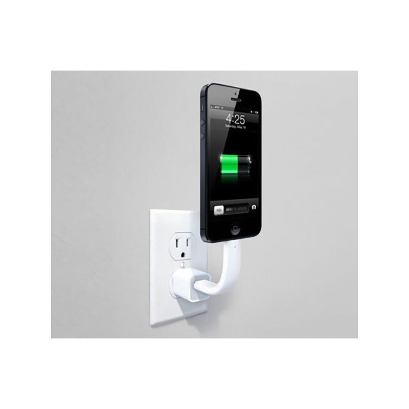 Lightning Flexible USB Data Sync Stand NEW Mount Cable for iPhone 5/ 5S /6 BLACK ONLY