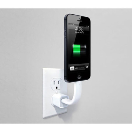 Lightning Flexible USB Data Sync Stand NEW Mount Cable for iPhone 5/ 5S /6 BLACK ONLY