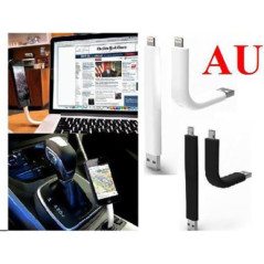 Lightning Flexible USB Data Sync Stand NEW Mount Cable for iPhone 5/ 5S /6 BLACK ONLY