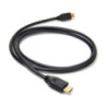 Mini HDMI to HDMI 2M HDTV HDDV V1.3 Type C/A for Android Mobile Phone or Tablet