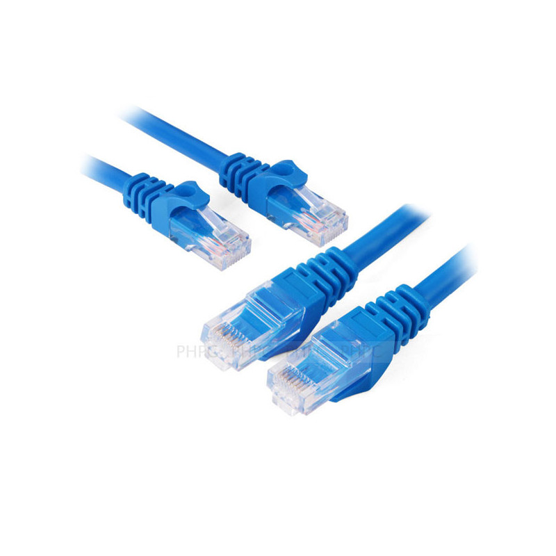UGREEN 11205 Cat 6 UTP lan cable blue color 26AWG CCA 10M